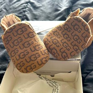 Never used Newborn UGG slip on.